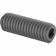 BSC PREFERRED Alloy Steel Cup-Point Set Screw Black-Oxide 8-36 Thread 1/2 Long, 100PK 91375A208